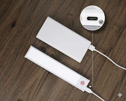 Rechargeable Motion Sensor LED Cabinet Light – 3 Color Modes