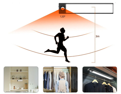 Rechargeable Motion Sensor LED Cabinet Light – 3 Color Modes